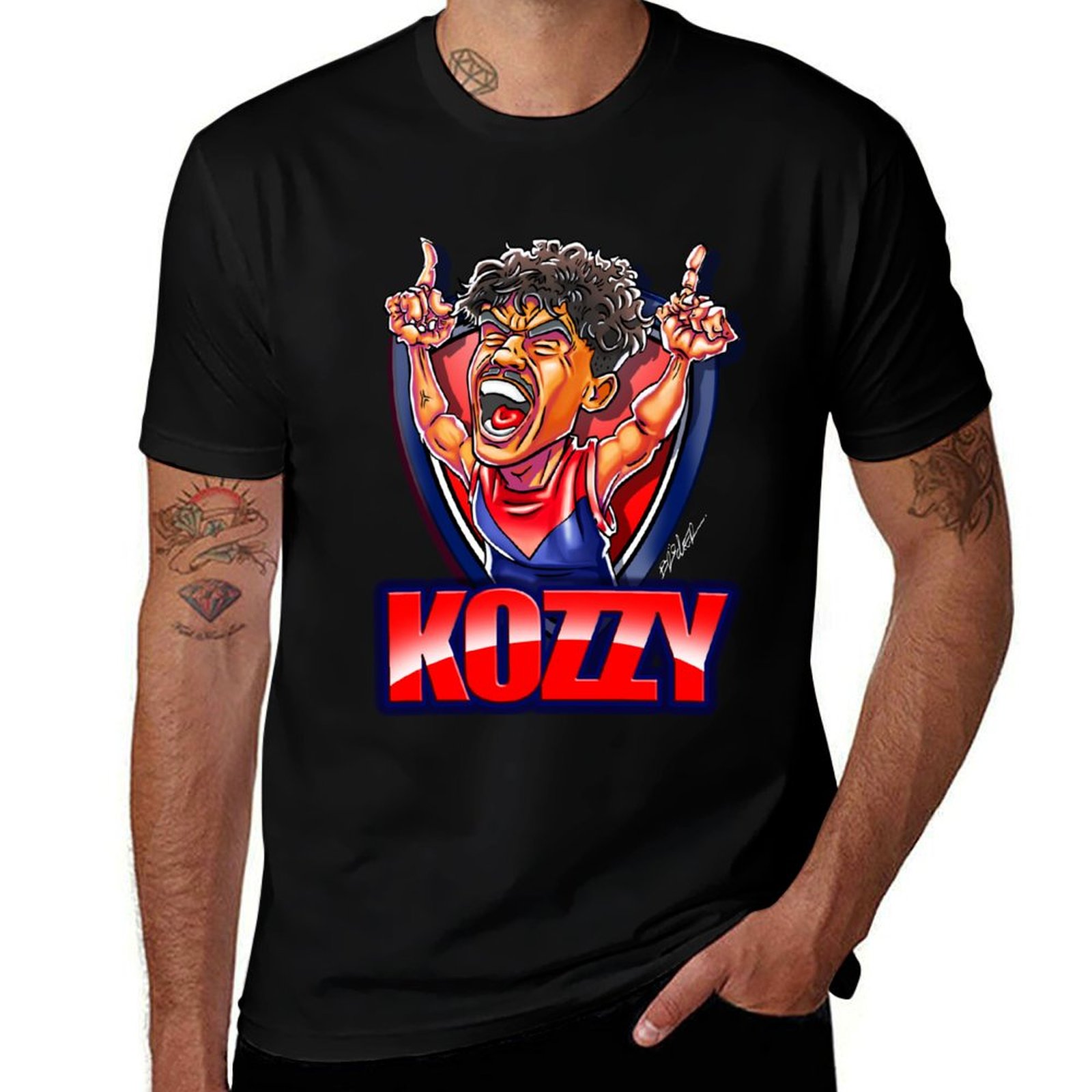 Mens Fashion Melbourne - Kozzy Pickett デザイン - メルボルン デーモンズ