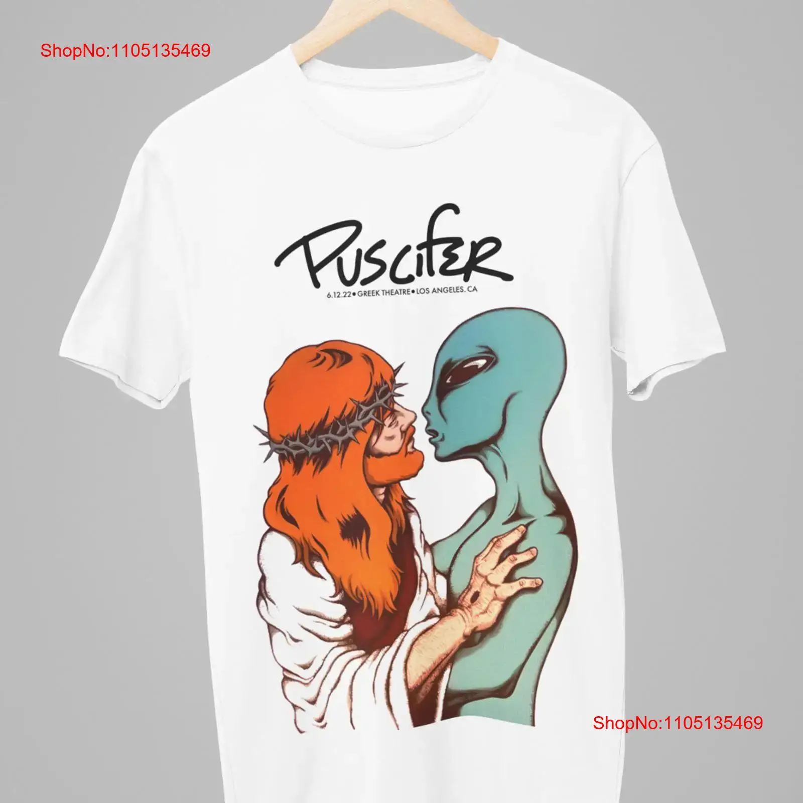 Poster Men Fashion - Puscifer ロサンゼルス ギグ ポスター T シャツ