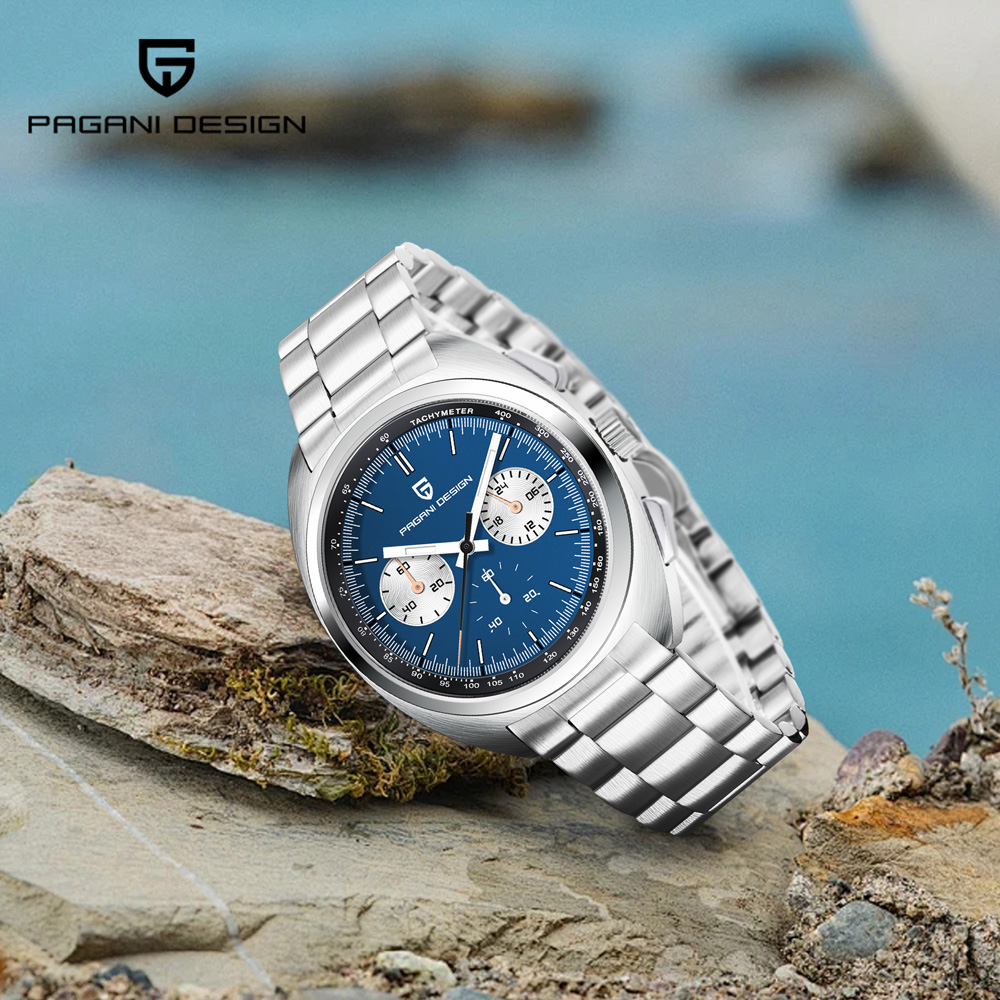 Fashion Mens Watches - パガーニデザイン 2026 新型パンダダイヤル メンズ腕時計 高級サファイアガラスクォーツ腕時計 メンズ用