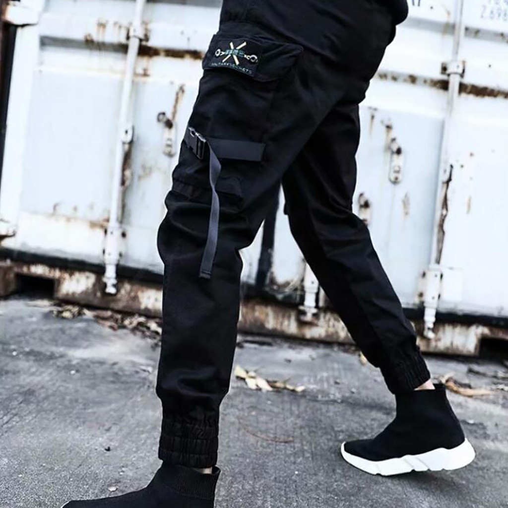 Cargo Jogger Pants - ルーズフィットカーゴパンツ メンズ ストリートウェア トレンド マルチポケットジョガー ベストセラー
