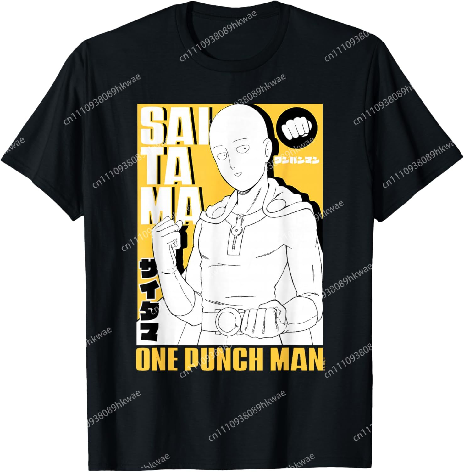 Mens Fashion Magazines - ワンパンマン雑誌表紙漢字スーパーヒーローアニメファッションカジュアル面白いTシャツS-6XL