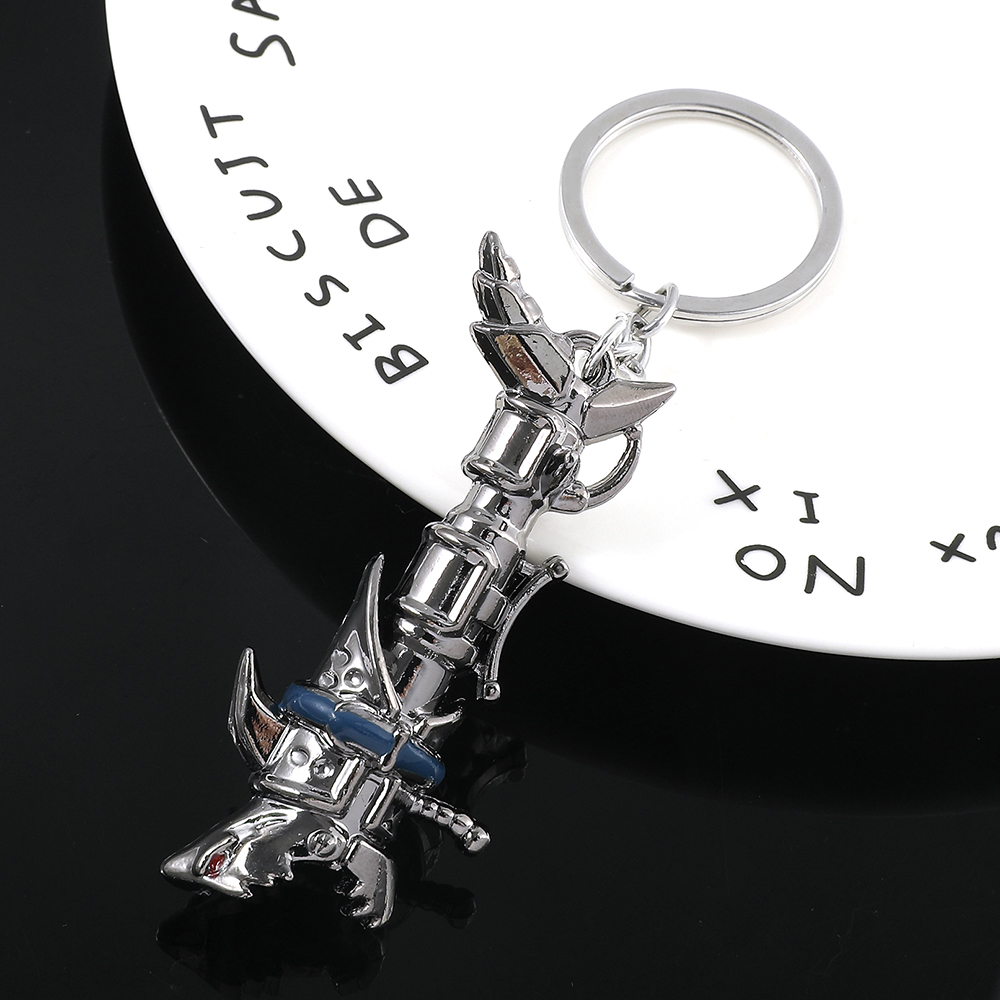 Men Fashion Key - アニメゲーム アーケイン ジンクス キャノンキーホルダー ファッションクールな車のキーペンダント 男性向けクリエイティブアクセサリー
