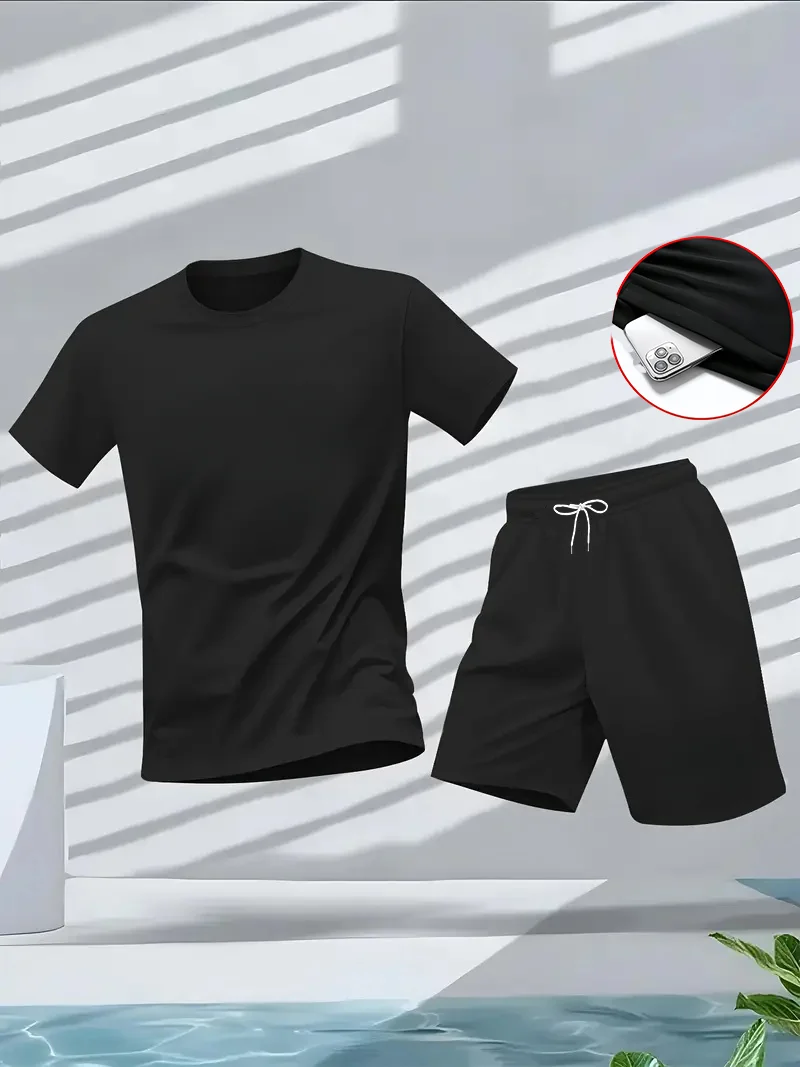 Men'S Fashion Essentials - メンズスーツ 2 点セット ファッション レジャー 快適セット
