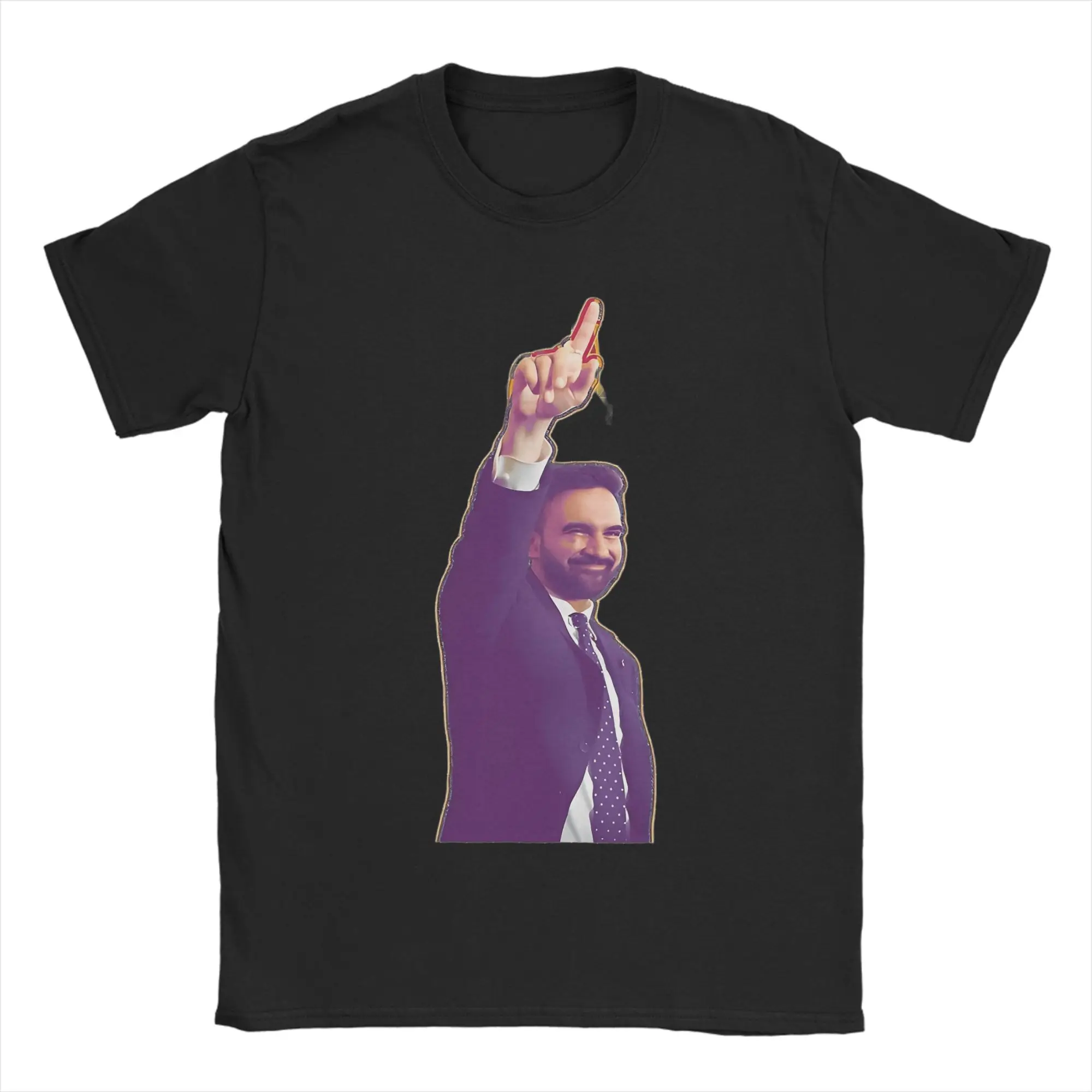 Men'S Fashion New York - カジュアルゾーラン・マムダニニューヨーク市用 Tシャツ男性クルーネックコットン Tシャツ半袖 Tシャツギフト衣類