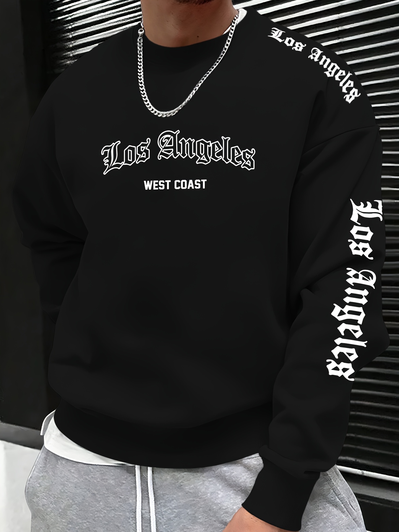 Mens Fashion Casual 2026 - 2026秋冬メンズラウンドネックレタープリントスウェットシャツ - 快適で柔らかくカジュアルでおしゃれなストリートウェア（男性用）