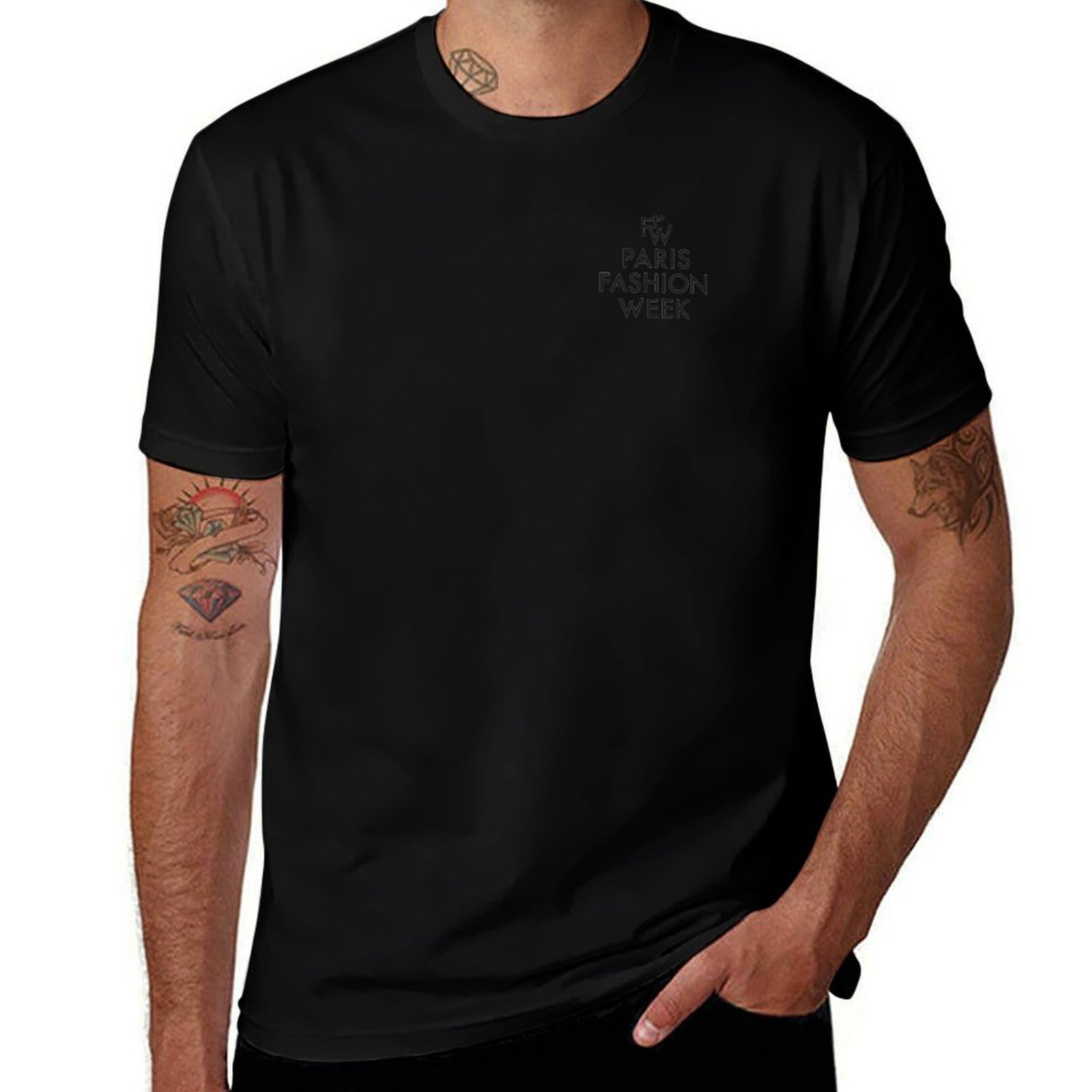 Men'S Paris Fashion Week - パリファッションウィークTシャツ サマーホリデーTシャツ