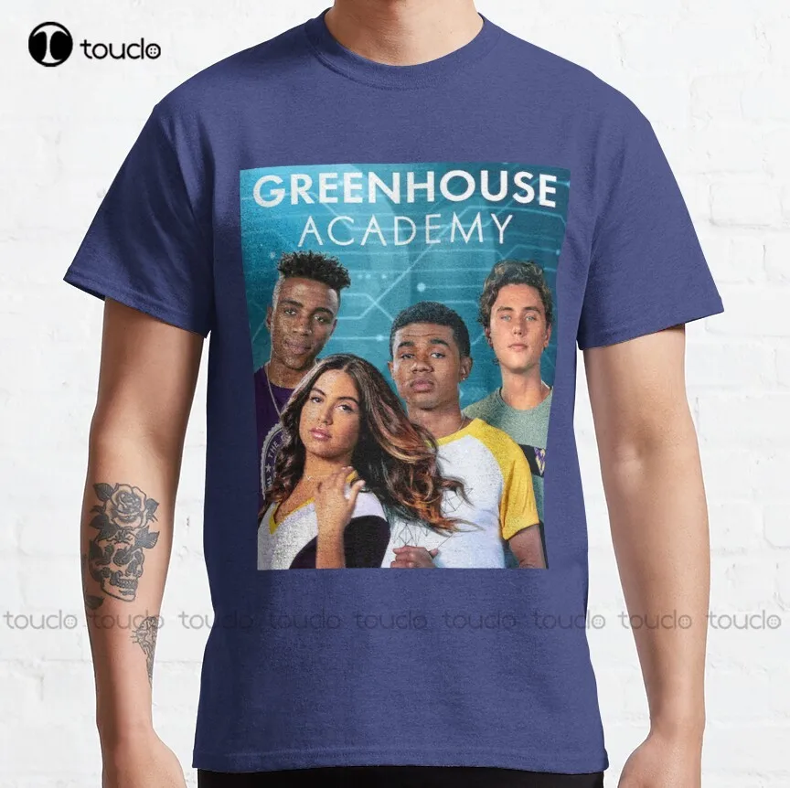 Poster Men Fashion - *トレンド* クール温室アカデミーシリーズポスターデザインクラシック Tシャツ Tシャツ女性男性ファッション Xs-5Xl カスタムギフトユニセックス