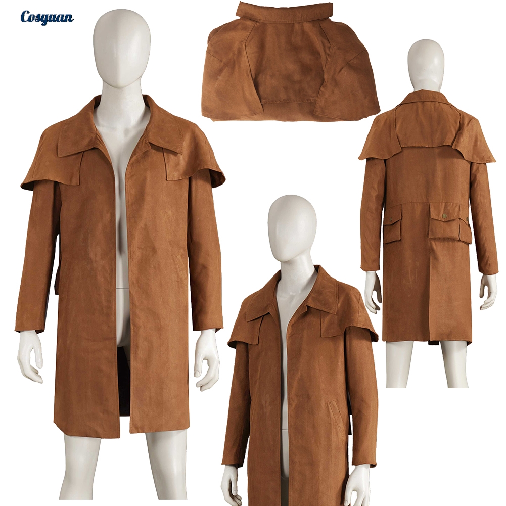 Trench Coat Men - 砂漠レンジャー アニメコスプレ トレンチコート 服 男性 大人