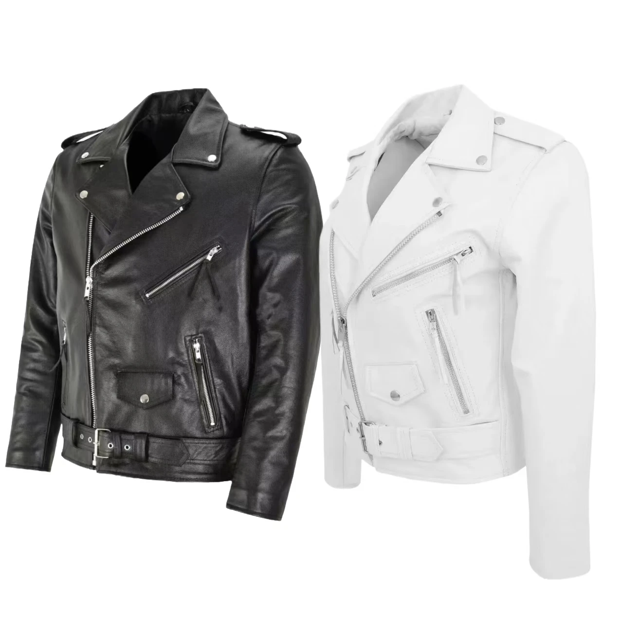 Men'S Fashion Zipper Jacket - メンズファッションレザージャケット スリムフィット スタンドカラー PUジャケット 男性用 防風