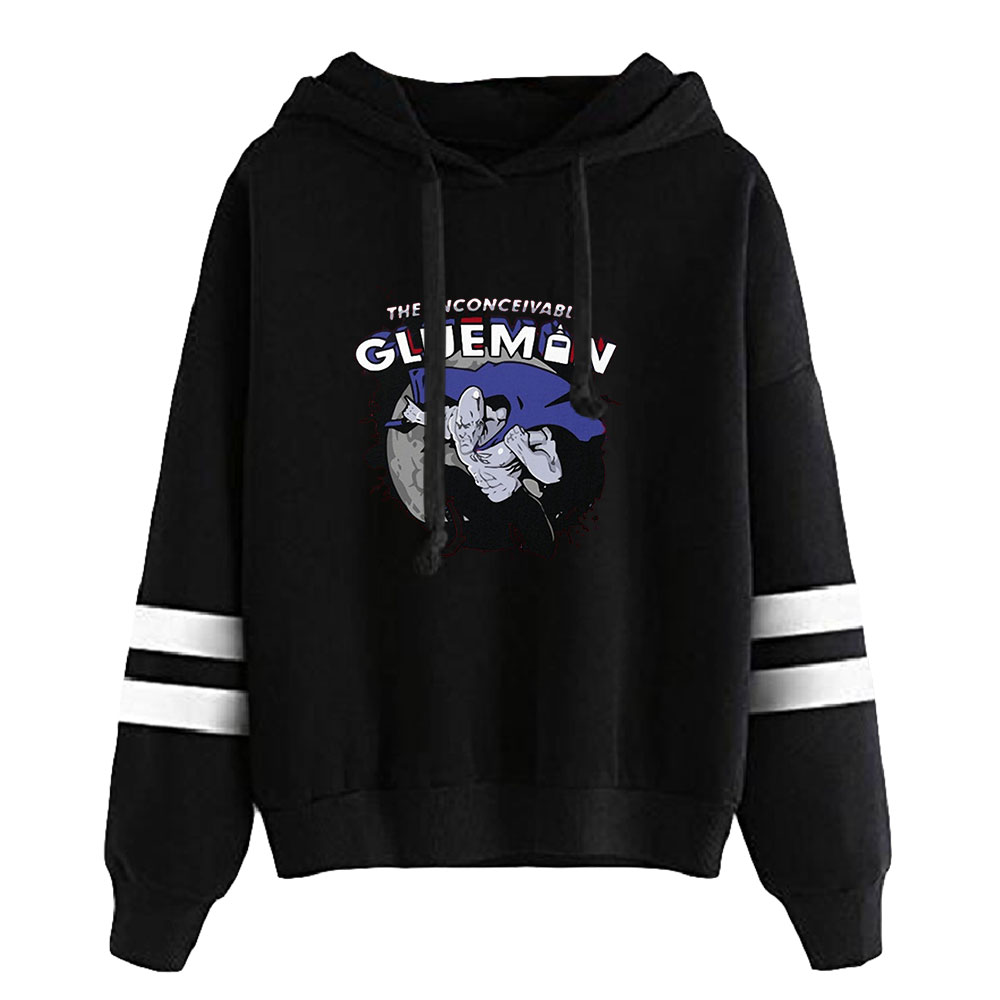 Men'S Fashion Youtube - 2026 Jerma985 マーチユニセックスポケットレス平行棒スリーブスウェットシャツ女性男性パーカー若々しい Youtuber ファッション服