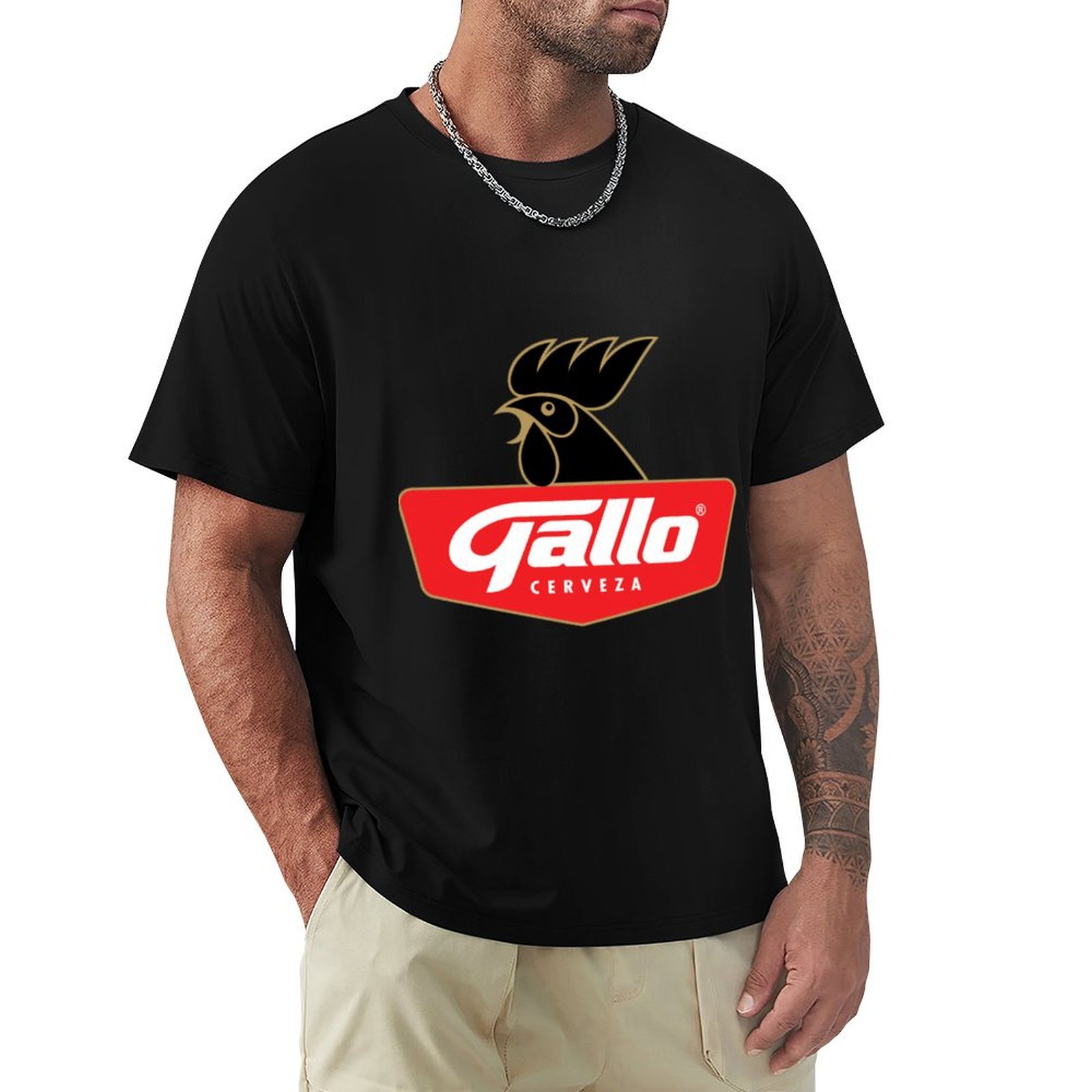Men'S Fashion Guatemala - ガロビール - グアテマラビール チャピン Tシャツ メンズ