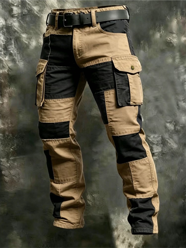 綿男性カーゴパンツカーキカジュアル男性戦術ジョガーカーゴマル - Cargo Jogger Pants のレビューと価格