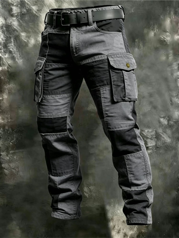 綿男性カーゴパンツカーキカジュアル男性戦術ジョガーカーゴマル - Cargo Jogger Pants のレビューと価格