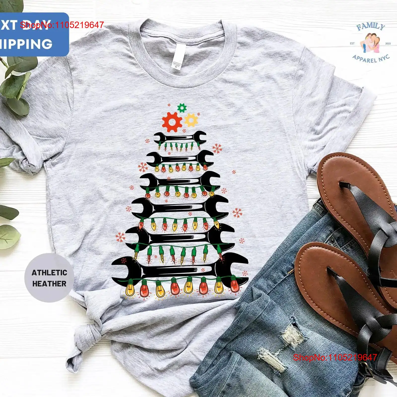 レンチ クリスマスツリー Tシャツ お父さんへ クールで面白 - Men'S Fashion Garage のレビューと価格