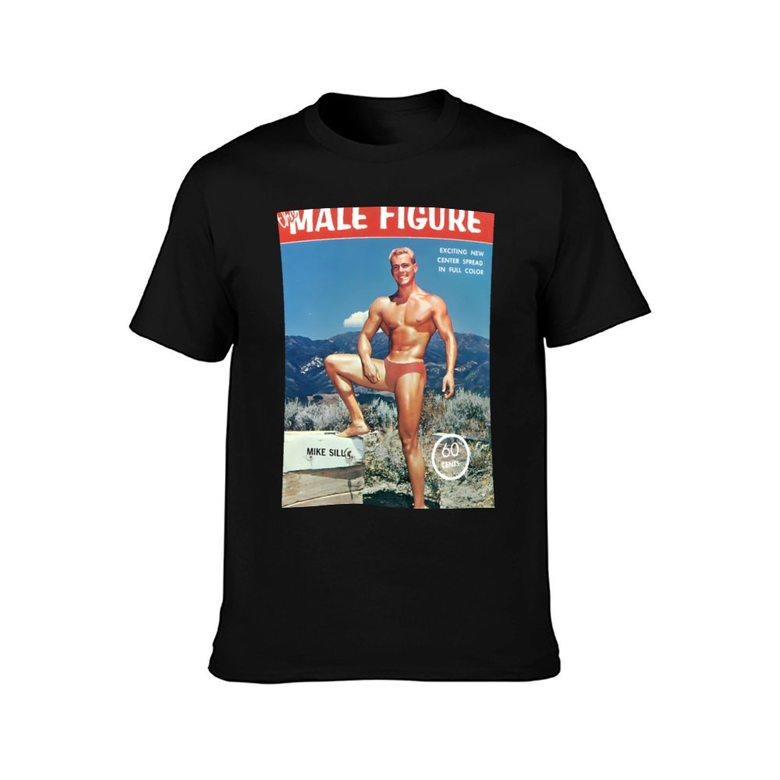マイク・シルと男性像の絵柄 - ヴィンテージ風筋肉質男性モデ - Mens Fashion Magazines のレビューと価格