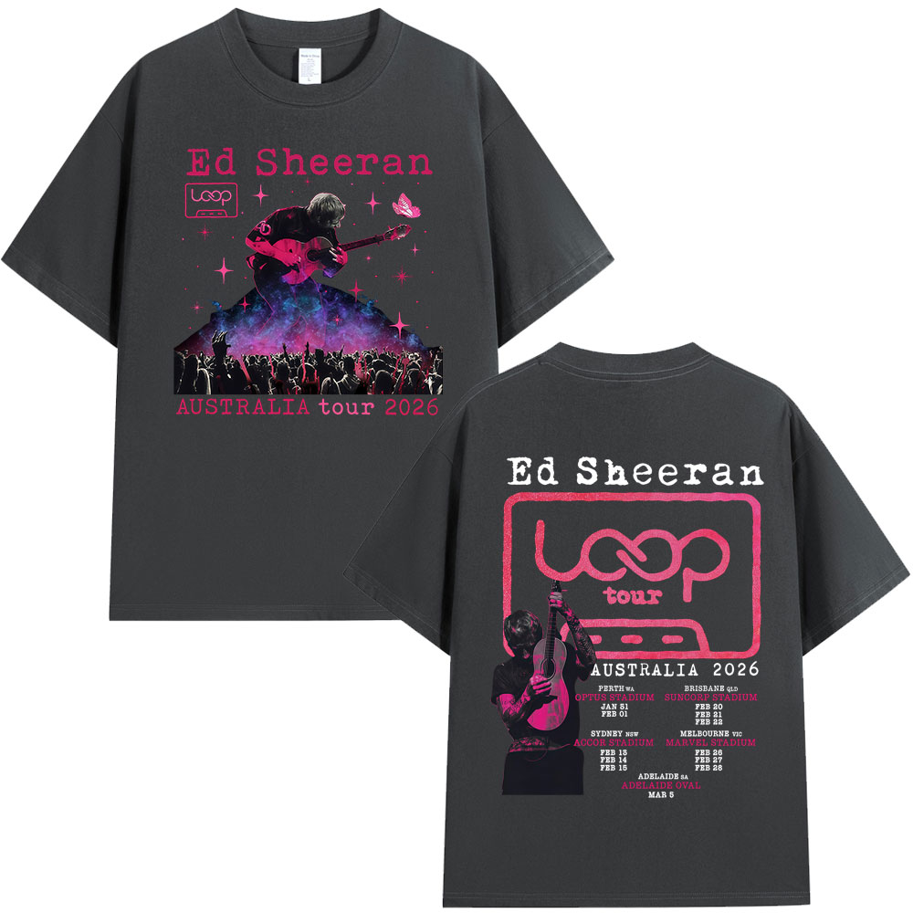 エド・シーランループツアー・オーストラリア2026ツアーTシ - Mens Fashion Australia のレビューと価格