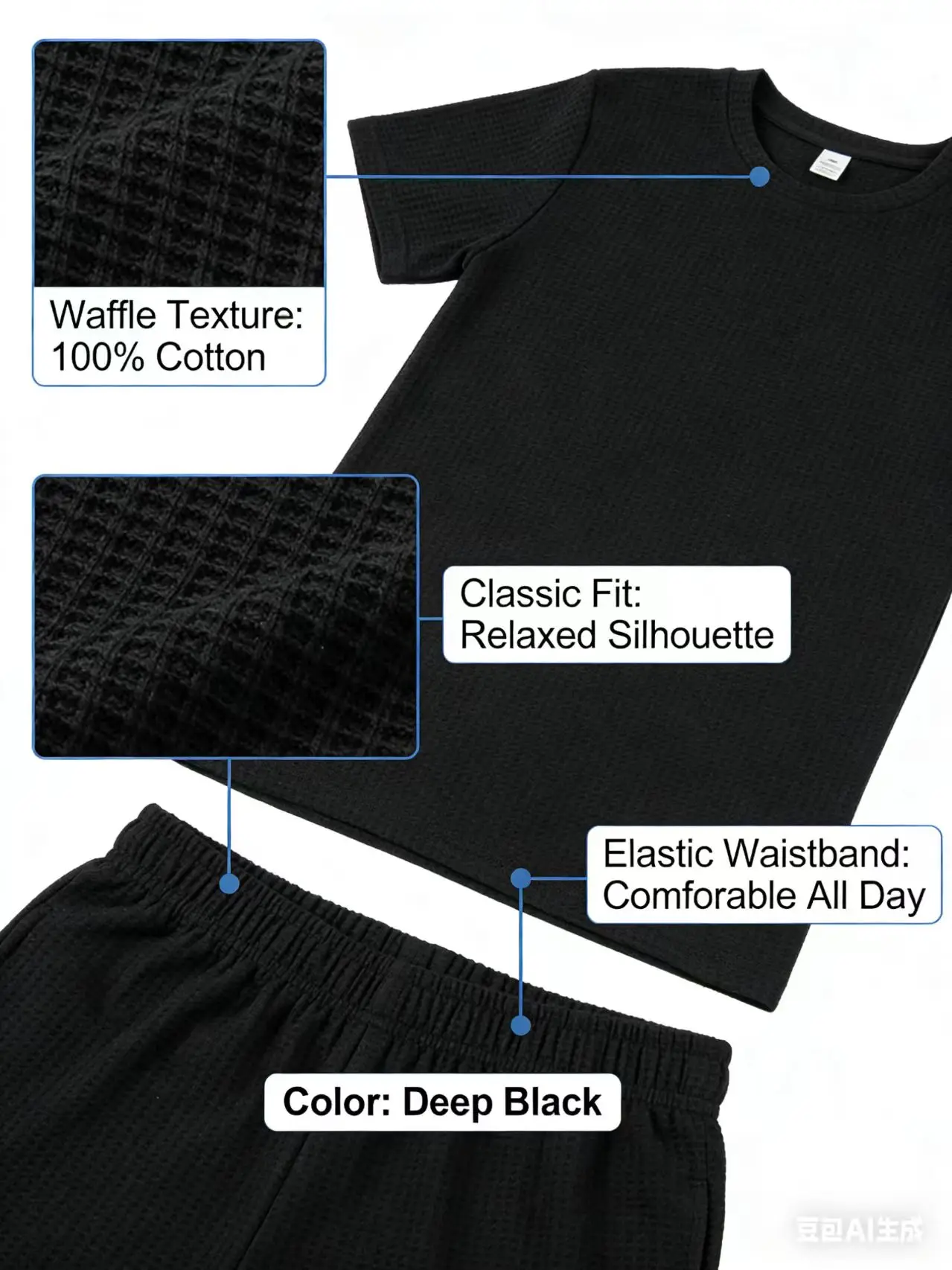 夏のメンズ速乾カジュアル半袖Tシャツとショートパンツセットシ - Men'S Fashion Essentials のレビューと価格