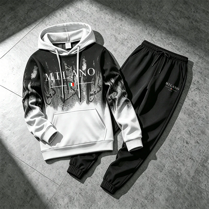 2026新作 メンズトラックスーツ パーカー＆スウェットパン - Mens Fashion Casual 2026 のレビューと価格