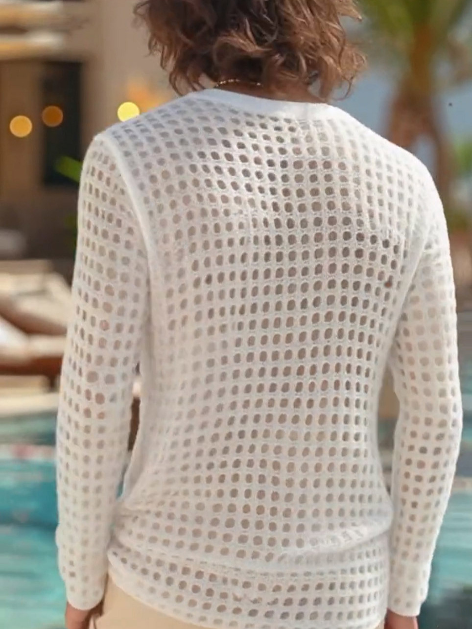 メンズシンプルセクシーメッシュトップス春夏アメリカンカジュア - Fashion Mens Shirt のレビューと価格