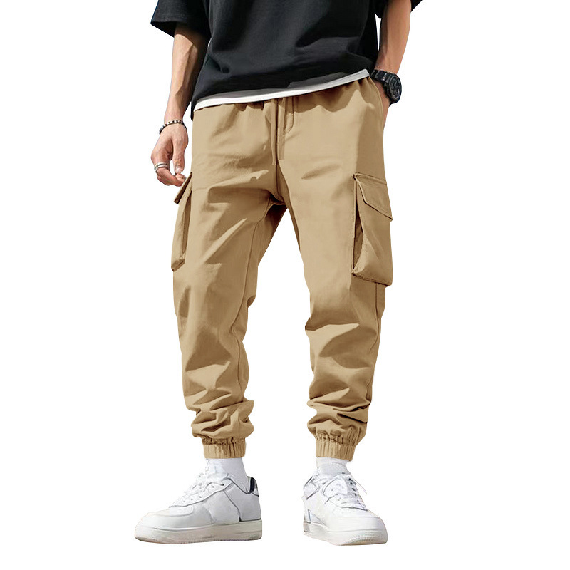 メンズ マルチポケット カーゴジョガー ゴムウエスト ルーズ - Cargo Jogger Pants のレビューと価格