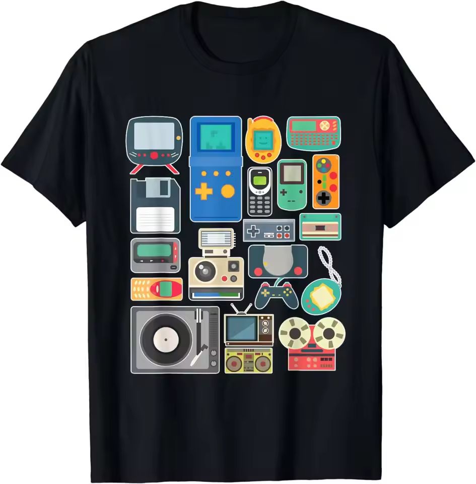 80 年代 90 年代ビデオゲームレトロヴィンテージクラシッ - Mens Fashion In The 80S のレビューと価格