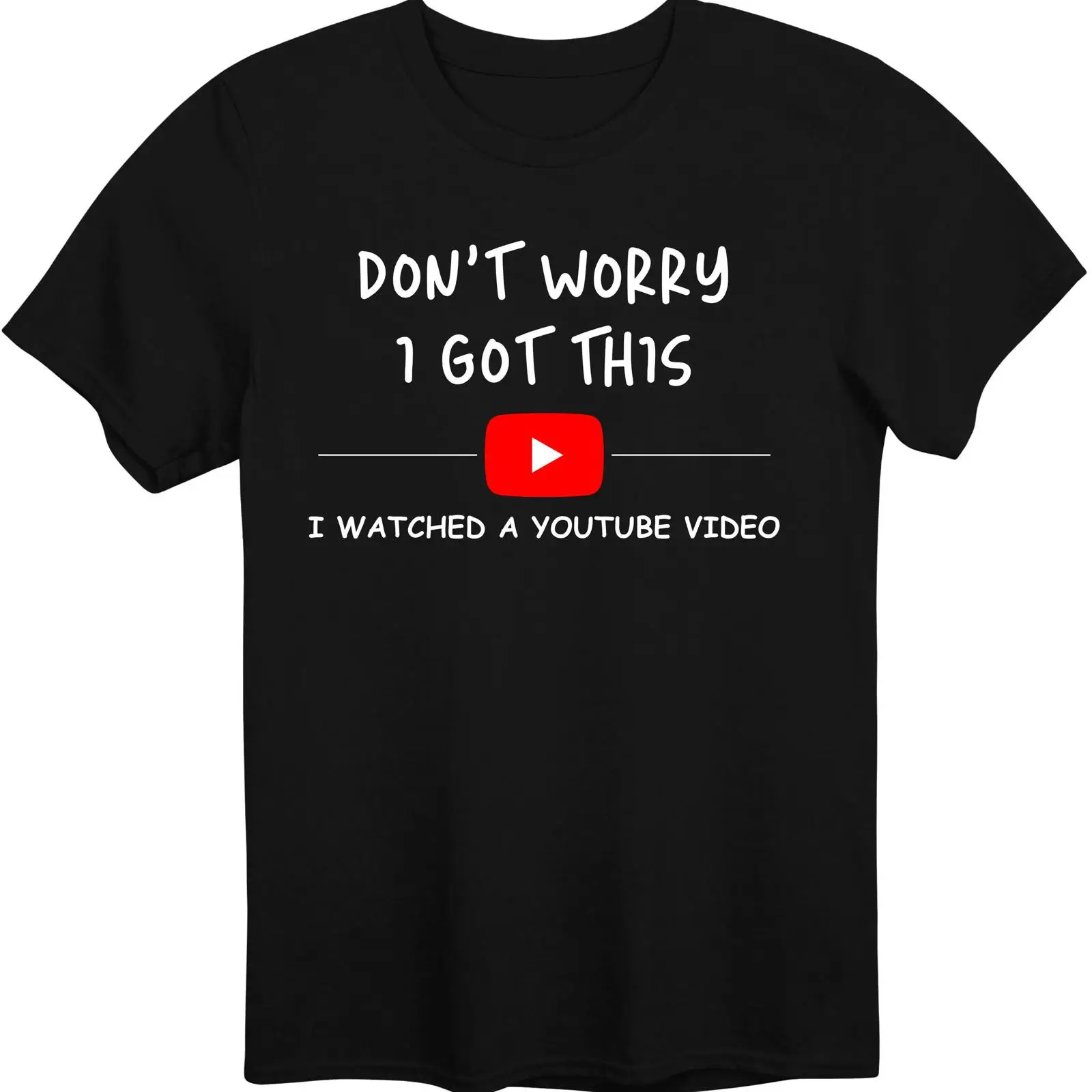 YouTube認定Tシャツ「Don't Worry」、ヴィン - Men'S Fashion Youtube のレビューと価格