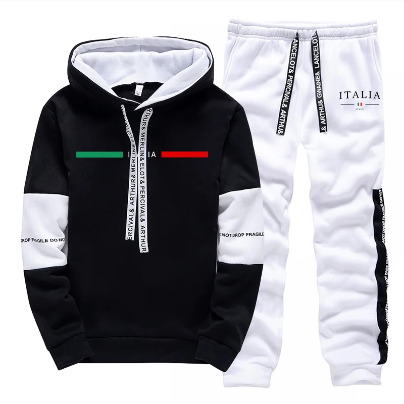 ファッションメンズトラックスーツプリントカジュアルスウェット - Mens Fashion Casual 2026 のレビューと価格
