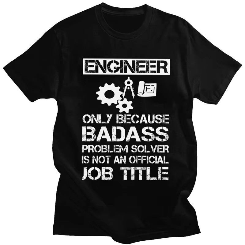 面白いエンジニアの名言グラフィックTシャツ メンズ スリムフ - Men'S Fashion Quotes のレビューと価格