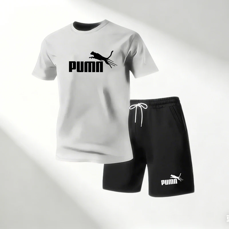 2026年ホットセール メンズTシャツセット Oネック半袖+ - Men'S Fashion Essentials のレビューと価格