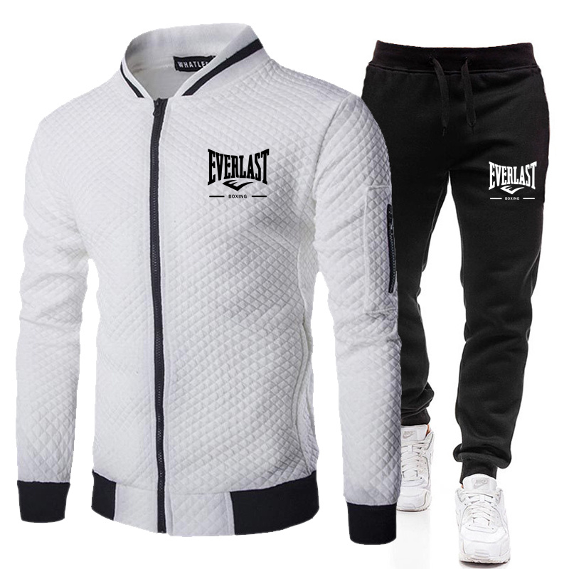 EVERLAST BOXING 春秋メンズファッションストリ - Men'S Fashion Zipper Jacket のレビューと価格