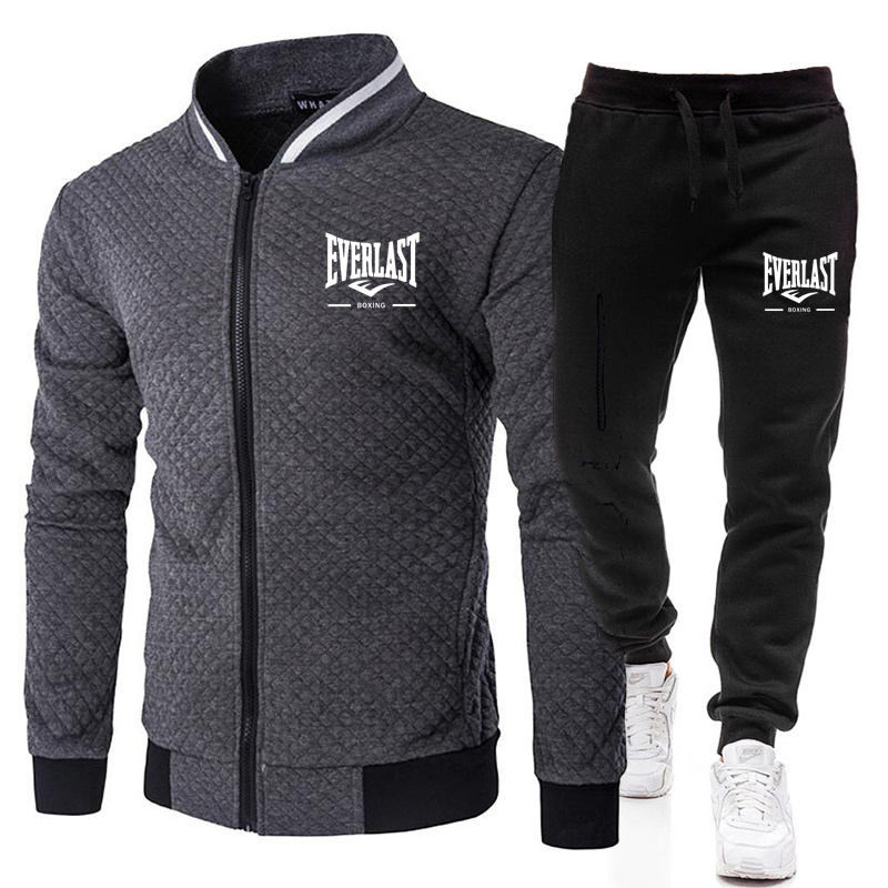 EVERLAST BOXING 春秋メンズファッションストリ - Men'S Fashion Zipper Jacket のレビューと価格