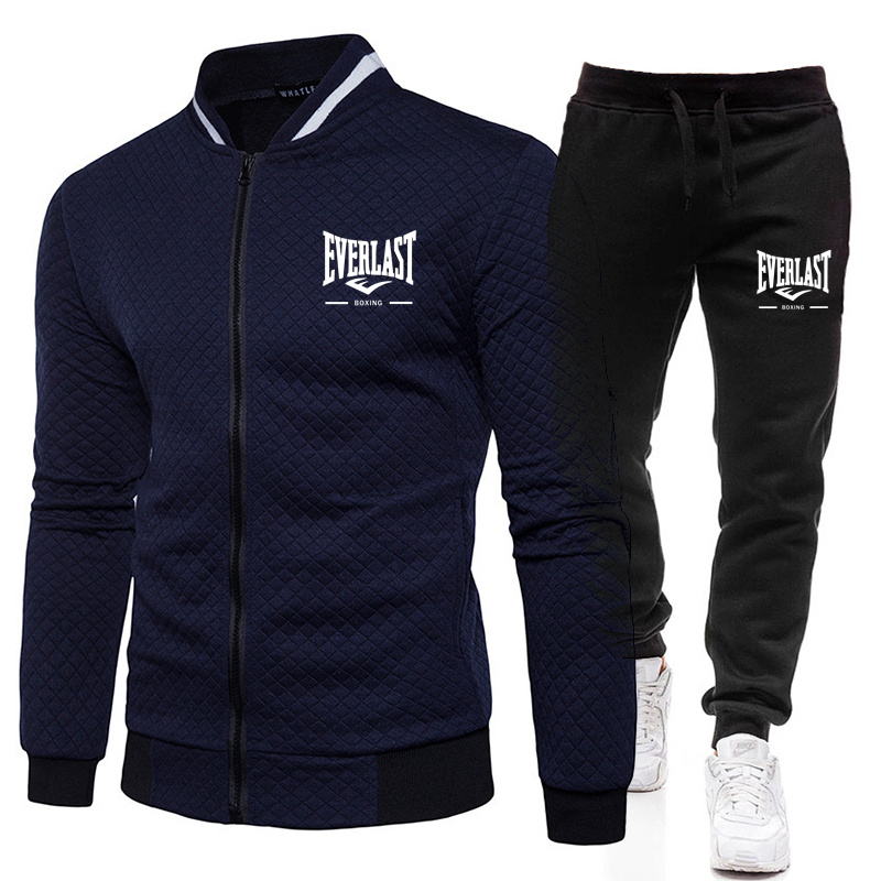 EVERLAST BOXING 春秋メンズファッションストリ - Men'S Fashion Zipper Jacket のレビューと価格