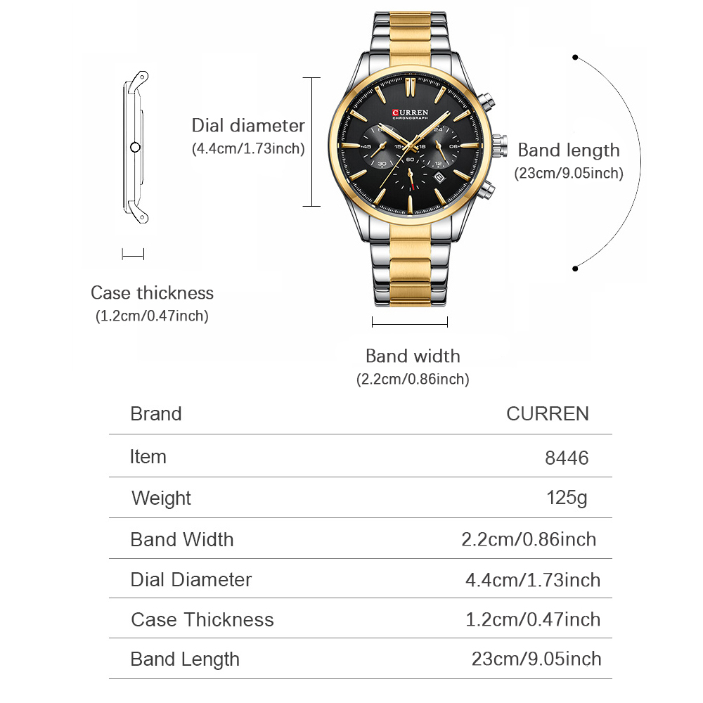 カレンカジュアルクォーツクロノスポーツ腕時計ブランド男性用ス - Fashion Mens Watches のレビューと価格