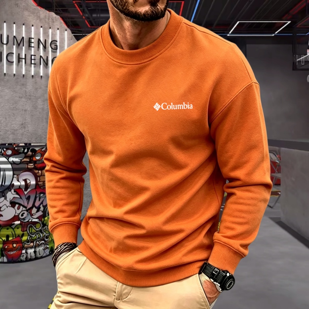 100%純綿製の高級ブランドメンズ長袖ポロシャツ、秋冬向けフ - Men'S Fashion のレビューと価格
