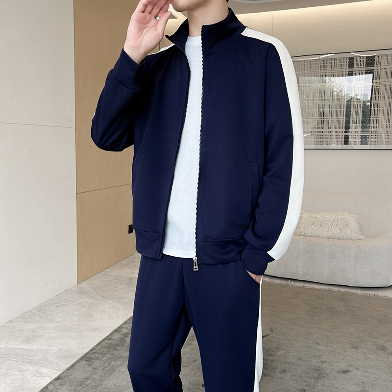 メンズファッション トラックスーツ カジュアルジョガー パッ - Men'S Fashion Zipper Jacket のレビューと価格