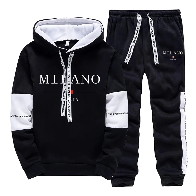 メンズセット/パーカー/パンツ イタリア風トレンドパーカース - Mens Fashion Casual 2026 のレビューと価格