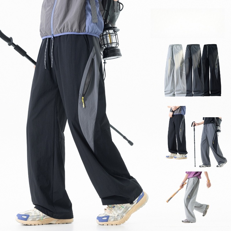 ユニセックスアイスシルクパンツ 速乾UPF50+日焼け止め防 - Cargo Jogger Pants のレビューと価格