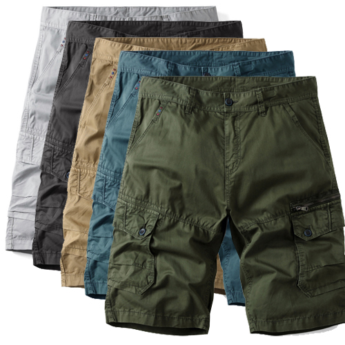 2025 夏の新タクティカルカーゴショーツ男性カーキジョガー - Cargo Jogger Pants のレビューと価格