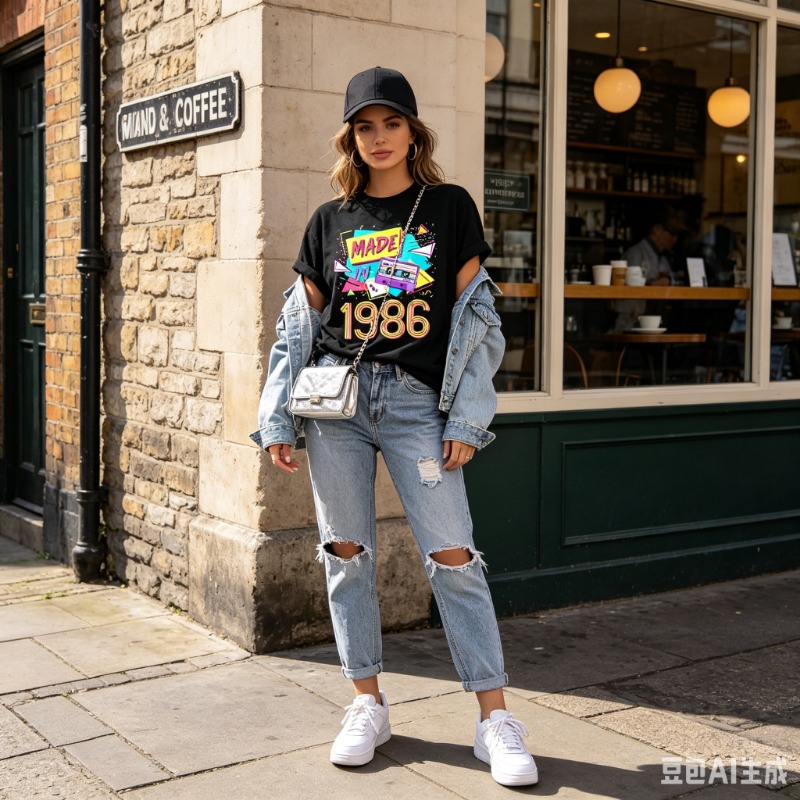 女性男性レトロ 80 年代グラフィック Tシャツヴィンテージ - Mens Fashion In The 80S のレビューと価格
