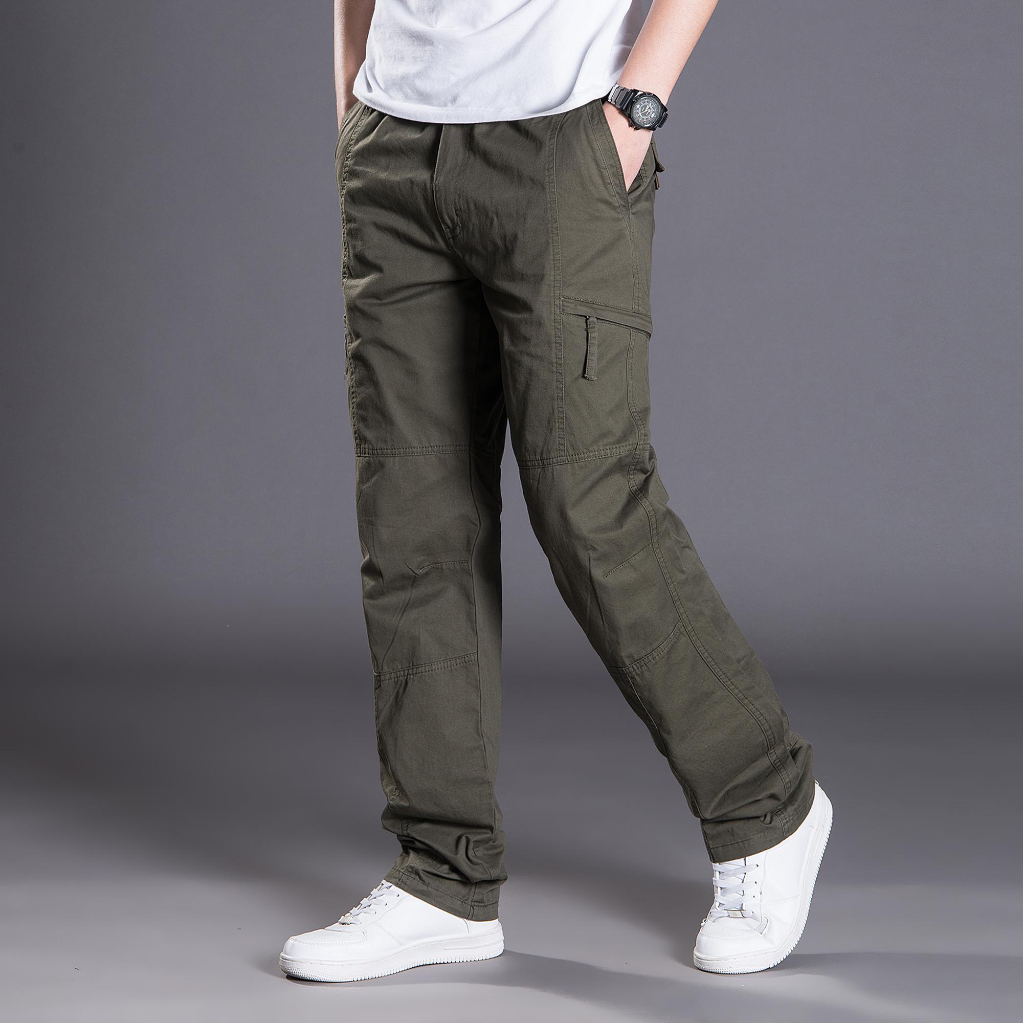 メンズカーゴワークパンツ リップストップタクティカルパンツ  - Cargo Jogger Pants のレビューと価格
