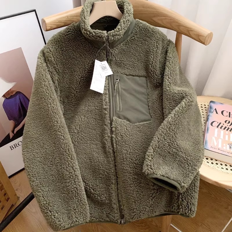 ルーズフィットラムベルベットジャケットコート メンズ＆レディ - Corduroy Jacket Men のレビューと価格
