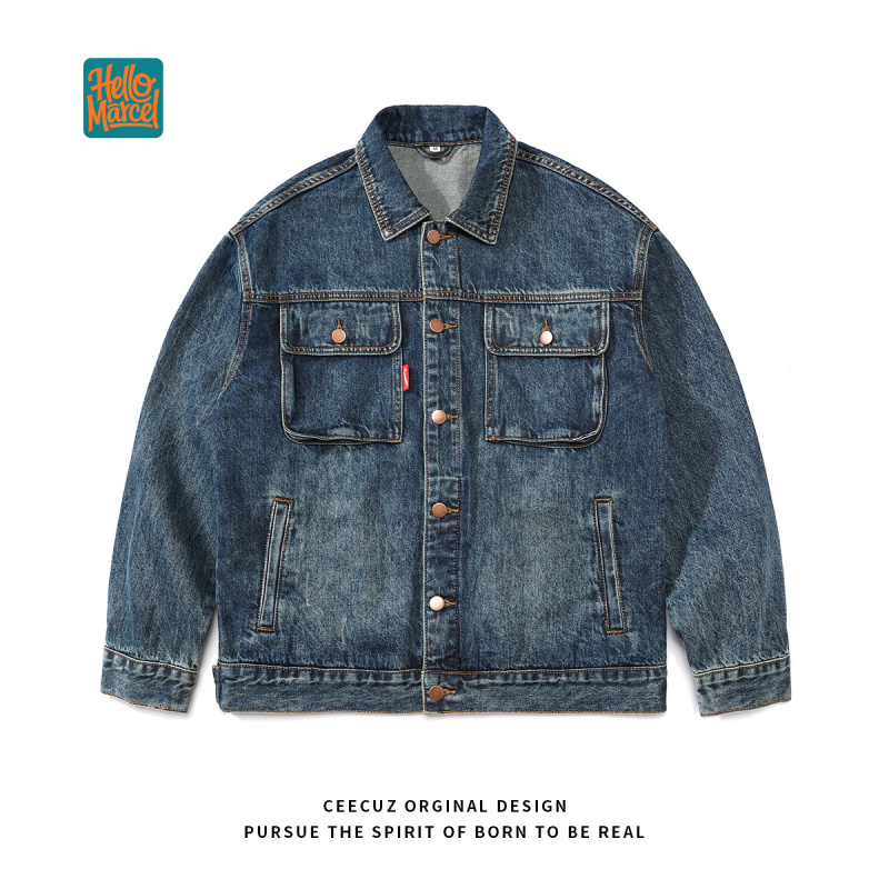 HELLOMARCEL EU USサイズ 高級ジーンズジャケ - Mens Fashion Denim Jacket のレビューと価格