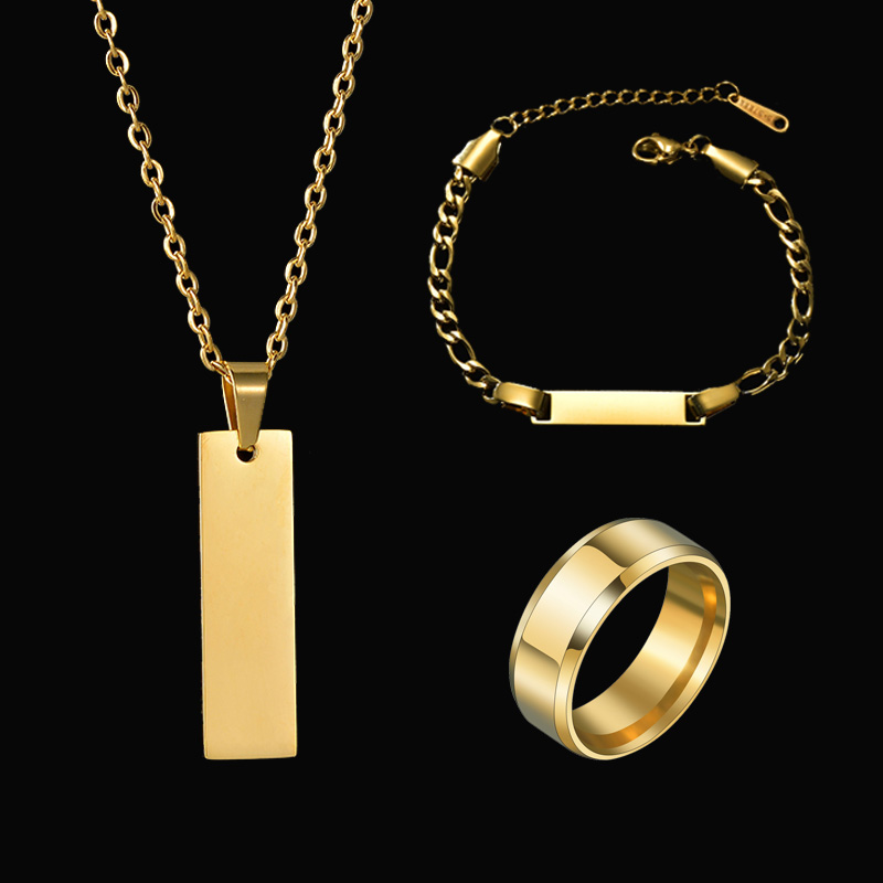 男性と女性のためのスパークパーソナライズされたジュエリーセッ - Men'S Fashion Jewelry Bracelets のレビューと価格