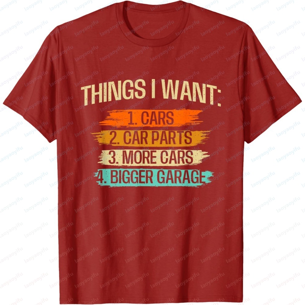 ヴィンテージカー愛好家面白いスローガンメンズ Tシャツ夏のフ - Men'S Fashion Garage のレビューと価格