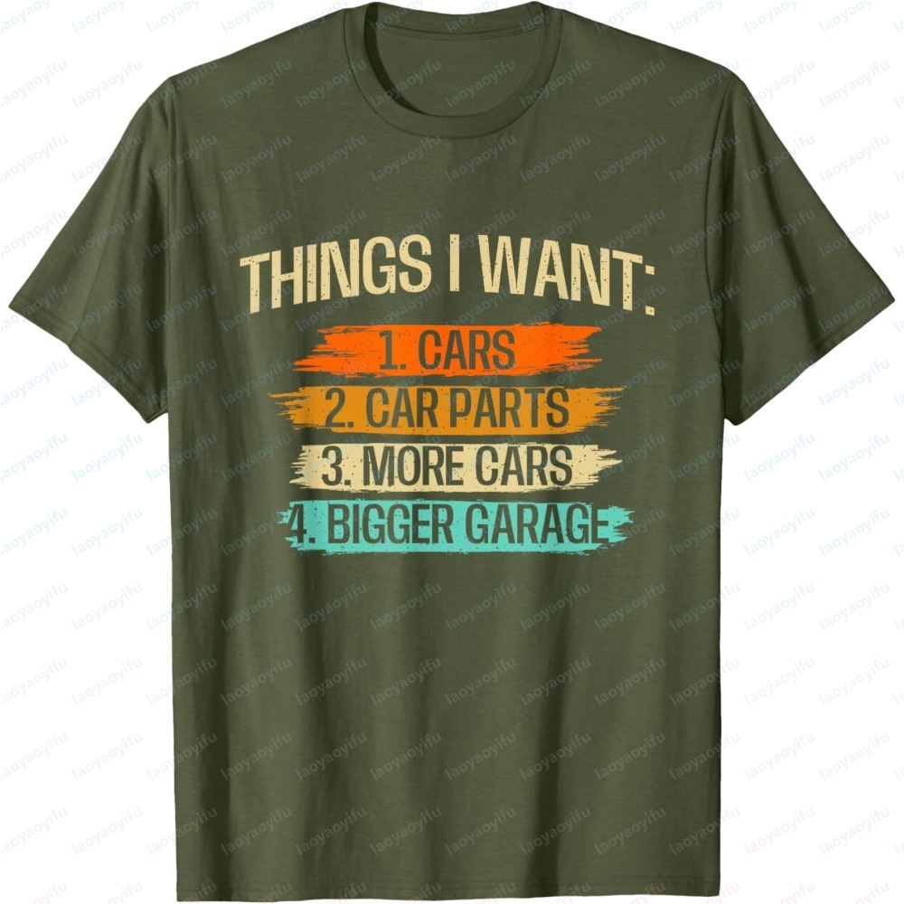 ヴィンテージカー愛好家面白いスローガンメンズ Tシャツ夏のフ - Men'S Fashion Garage のレビューと価格