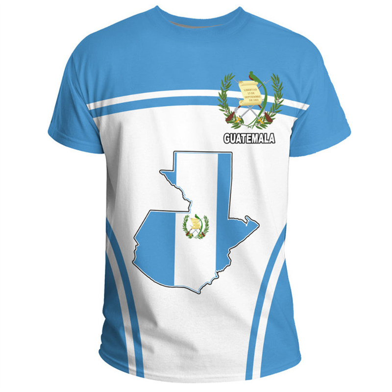 男性用3DプリントTシャツ,エスニックフラッグ,エンブレムマ - Men'S Fashion Guatemala のレビューと価格