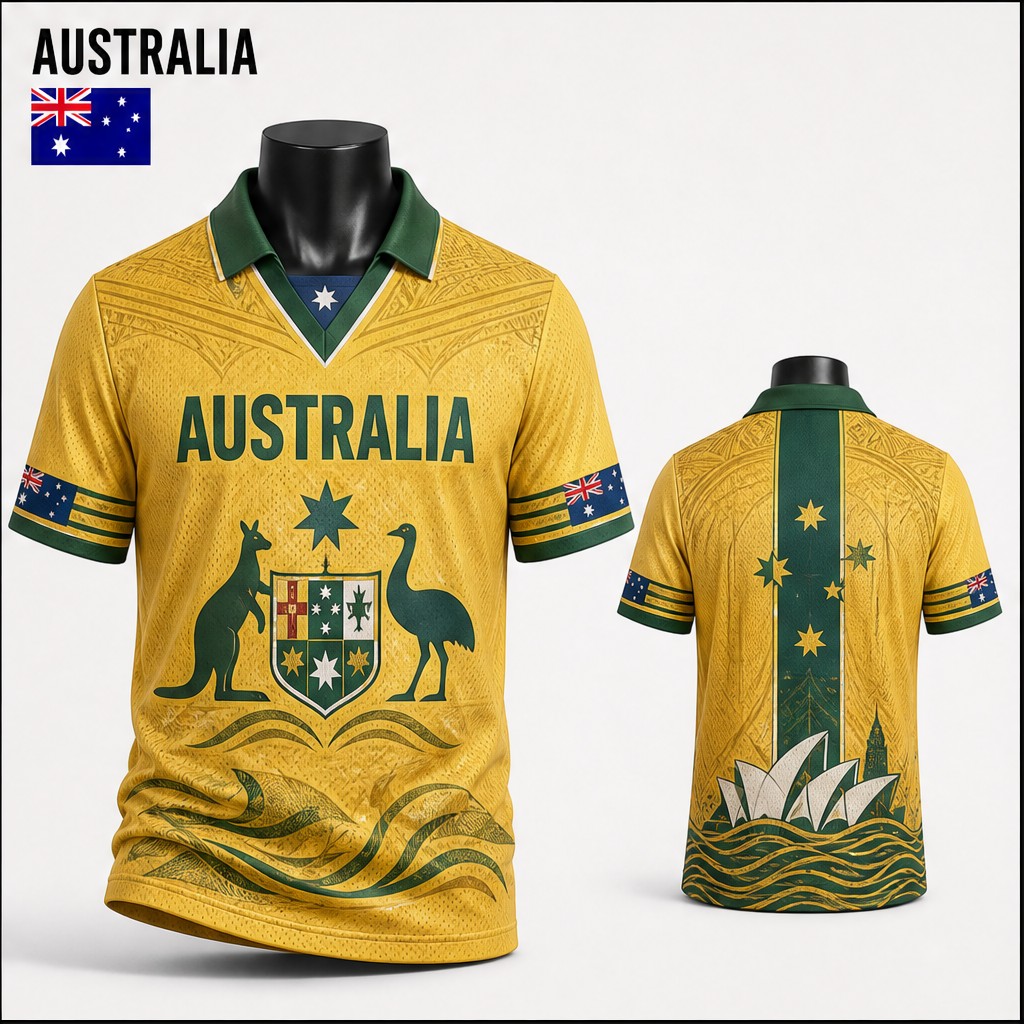 メンズオーストラリアカンガルースターストライプセミポロVネッ - Mens Fashion Australia のレビューと価格