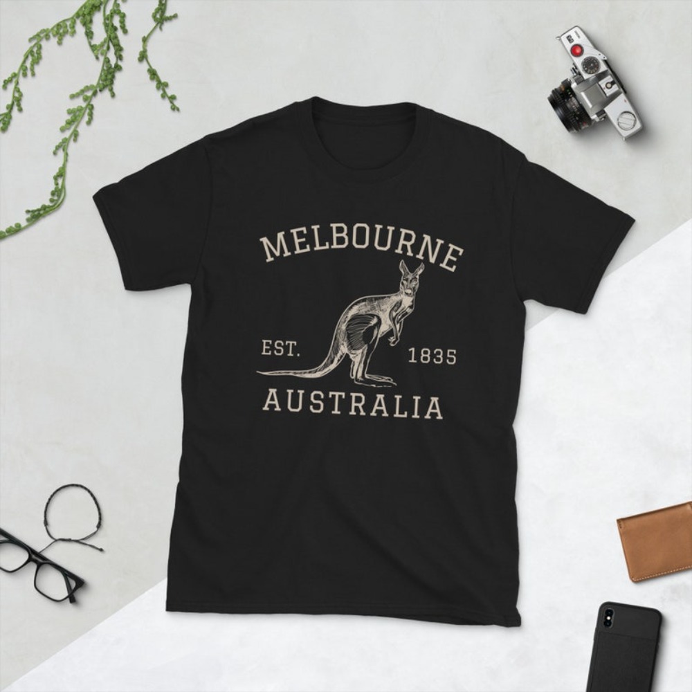 メルボルンオーストラリア Tシャツオーストラリアカンガルーシ - Mens Fashion Melbourne のレビューと価格
