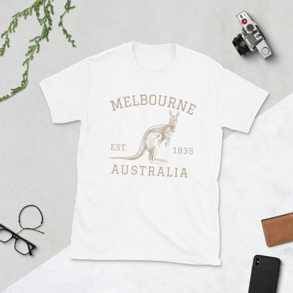 メルボルンオーストラリア Tシャツオーストラリアカンガルーシ - Mens Fashion Melbourne のレビューと価格