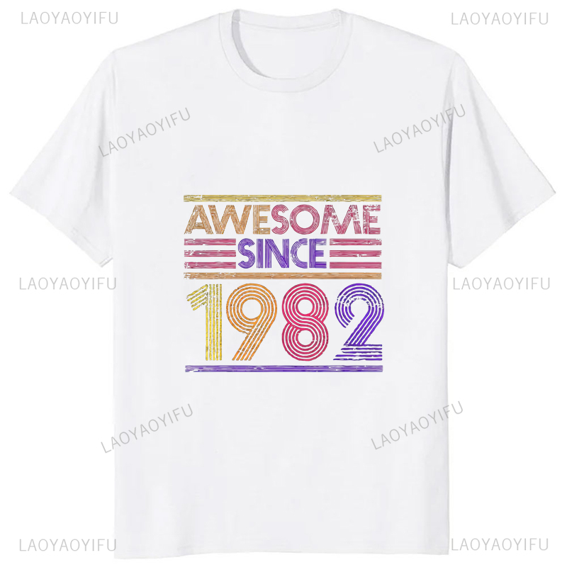 男性用ヴィンテージプリントTシャツ,カジュアルなストリートウ - Mens Fashion In The 80S のレビューと価格